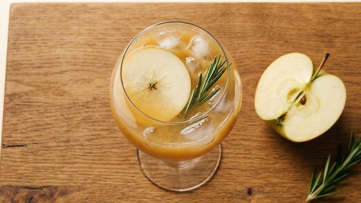 Ginger apple tonic with Gem Juice apple
